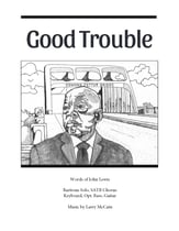 Good Trouble SATB choral sheet music cover